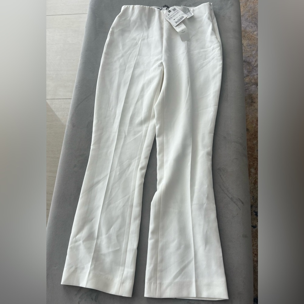 Zara white xs pants